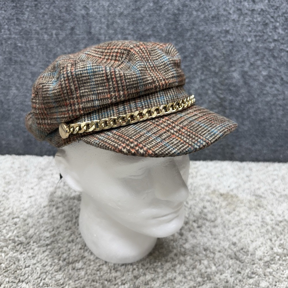 Zara Accessories hat cap Newsboy Chain women's size small